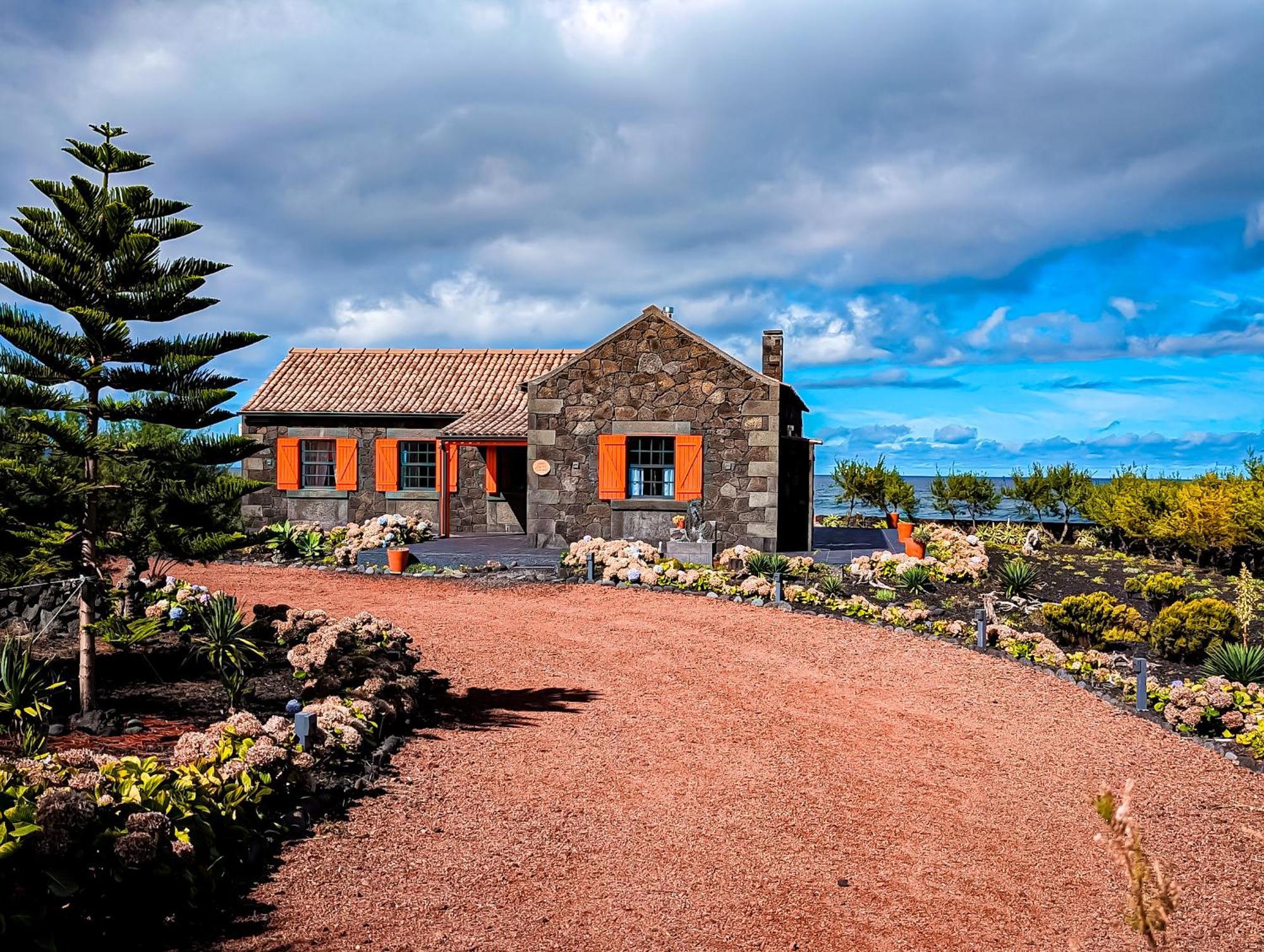 Villa Casa Baleia Laranja Ocean-Front à Madalena  Extérieur photo
